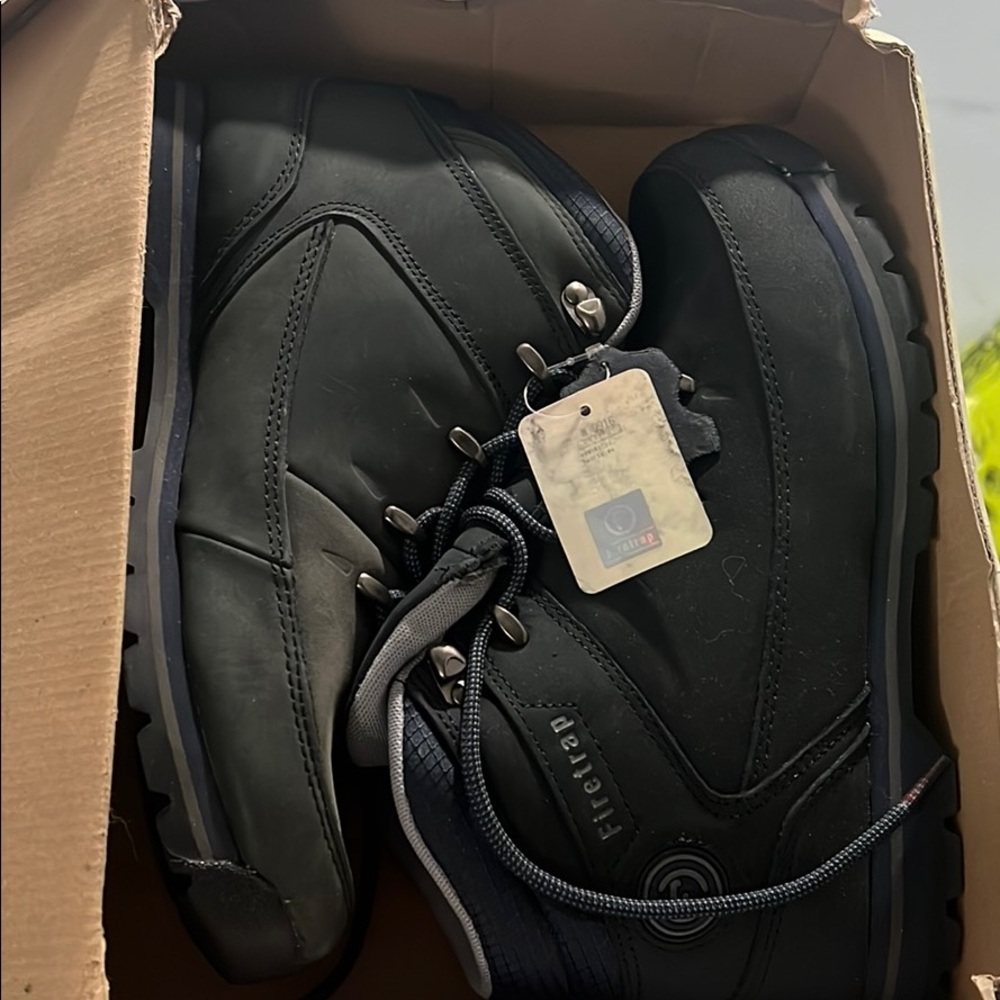 Firetrap Men’s boots size 9 navy/grey